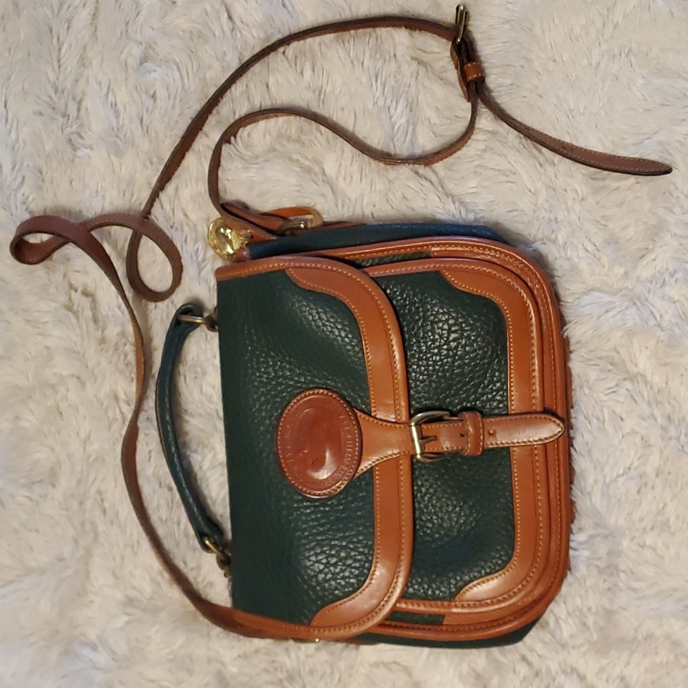 Dooney & Bourke All Weather Leather Vintage Surrey Carrier Crossbody Bag